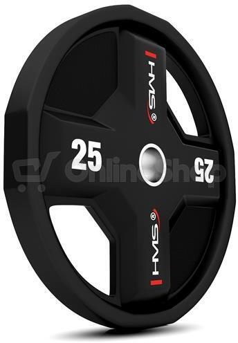 Olympijský polyuretanový kotouč HMS TPC25 25 kg
