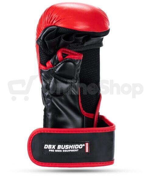 Prémiové MMA rukavice DBX BUSHIDO Warrior červené