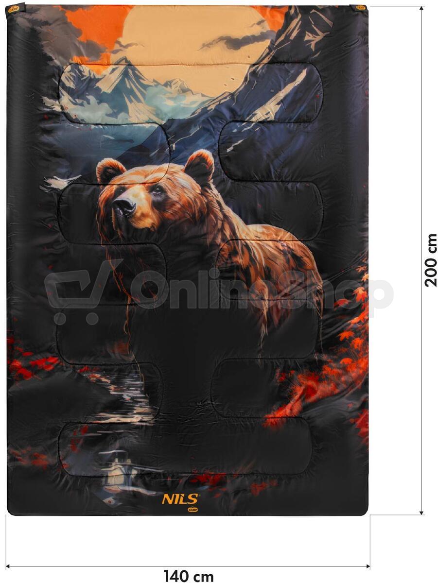 Spací pytel NILS Camp NC3601 Bear 3v1