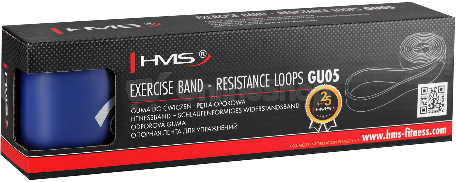 Odporová guma HMS GU05 modrá
