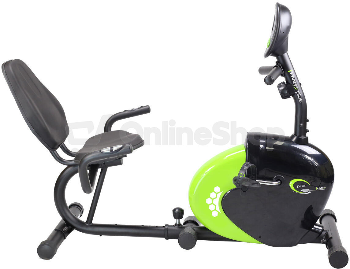 Magnetický recumbent HMS R9259 Plus černo-zelený