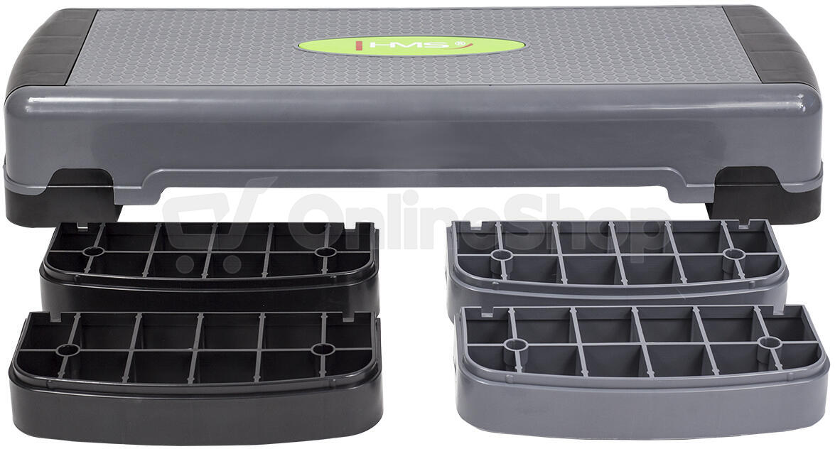 Step na aerobik HMS AS005 šedý