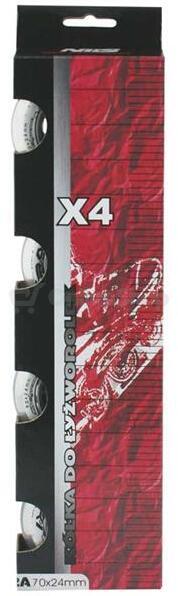 KOLEČKA NILS EXTREME PU 70x24 ČIRÉ (4KS)