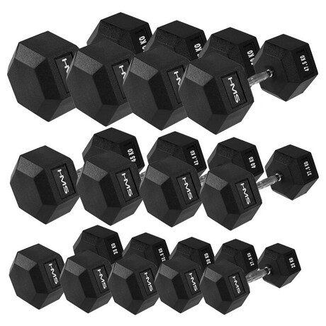 Hexagonální jednoručka HMS 55 kg
