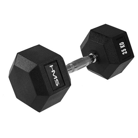 Hexagonální jednoručka HMS 25 kg