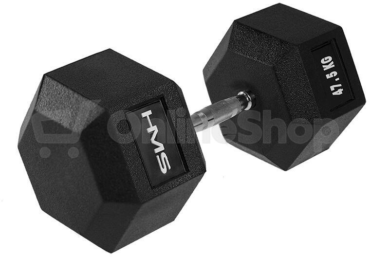 Hexagonální jednoručka HMS 47,5 kg