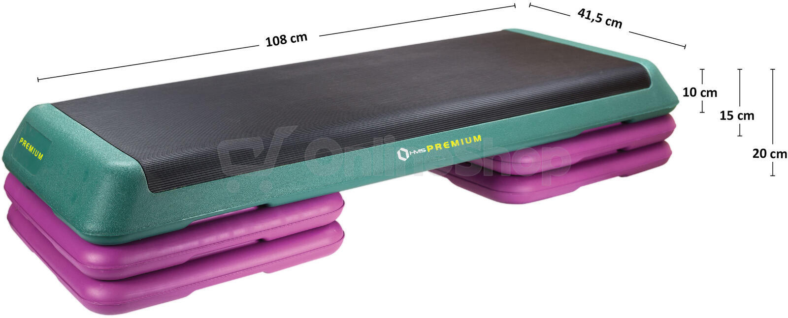 Step na aerobik HMS AS006