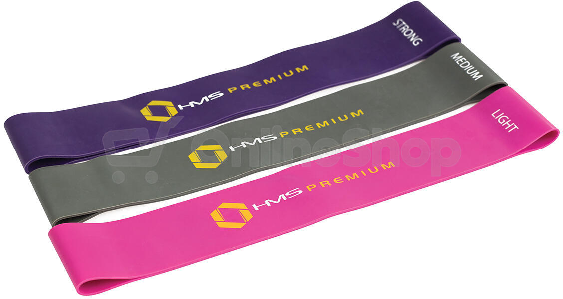 Sada fitness gum HMS GU04 PRO Set
