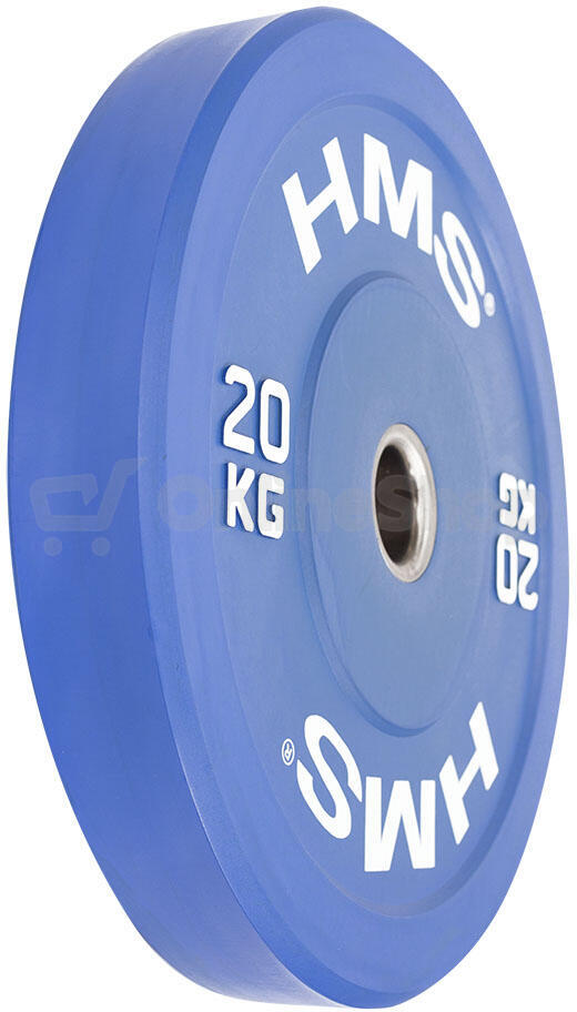 Barevný bumper kotouč HMS CBR 20 kg