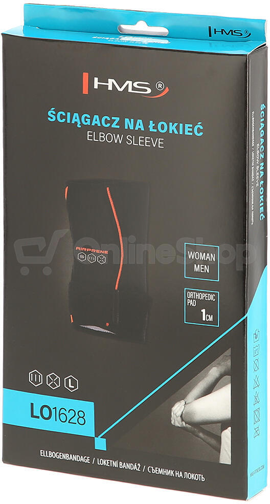 Bandáž na tenisový loket HMS LO1628