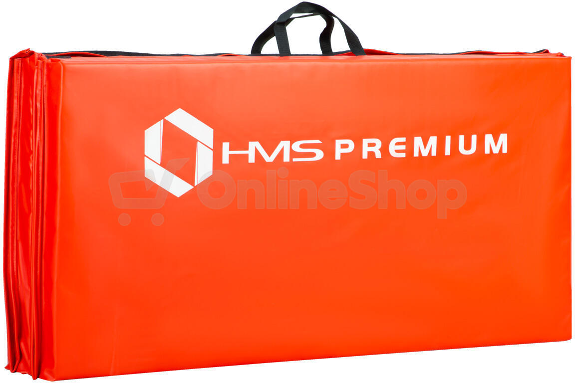 Skládací žíněnka HMS Premium MGS01 červená