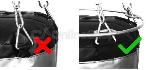 Rozpěrný kruh na řetěz boxovacího pytle DBX BUSHIDO R35