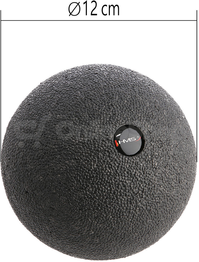 Masážní míč HMS BLM01 12 cm - Lacrosse Ball