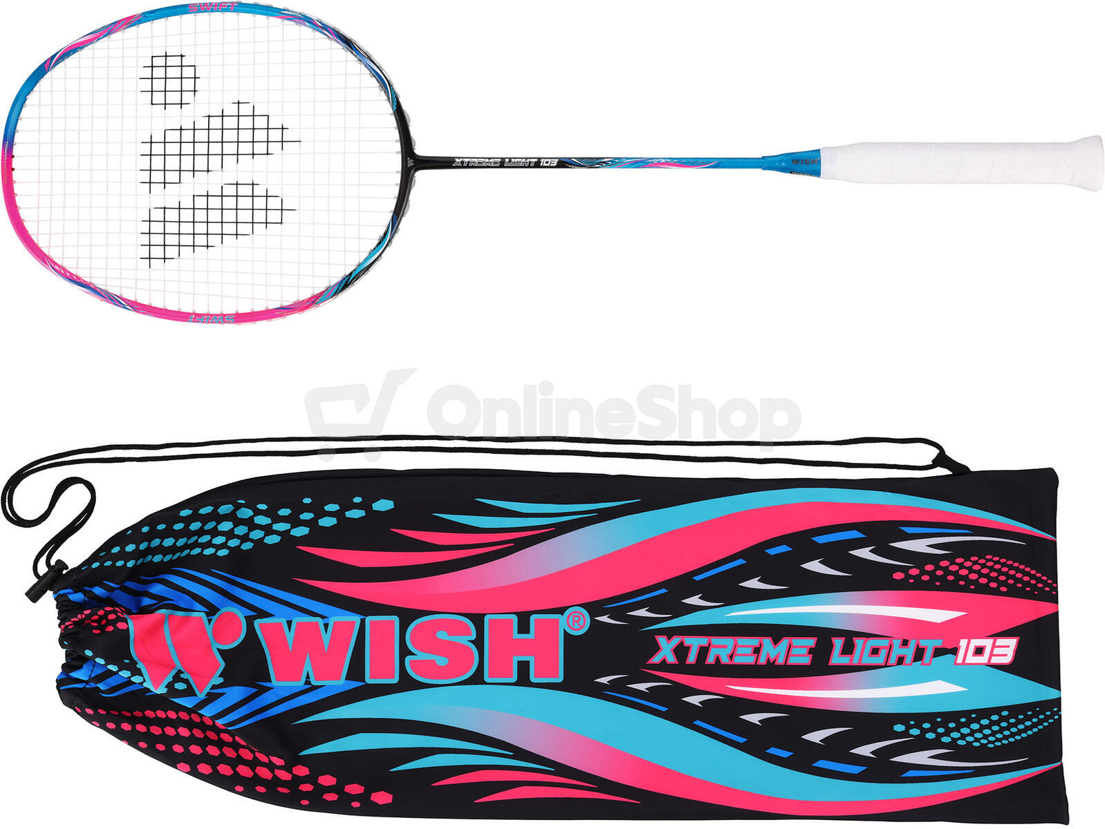 Badmintonová raketa WISH Extrem Light 103