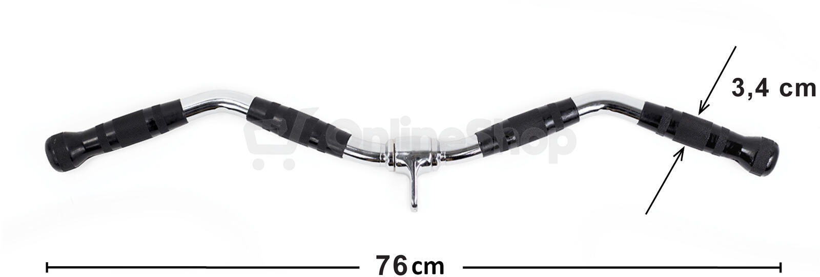 Lomená horní kladka pro-grip HMS UW13
