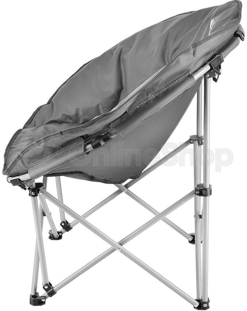 Skládací křeslo NILS Camp NC3070 šedé
