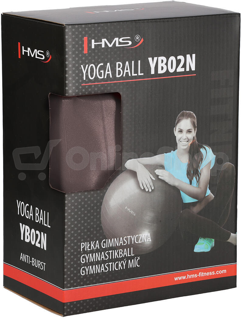 Gymnastický míč HMS YB02N 65 cm bronzový