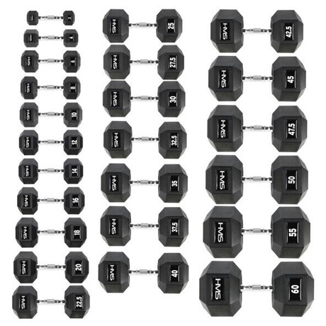 Hexagonální jednoručka HMS 50 kg