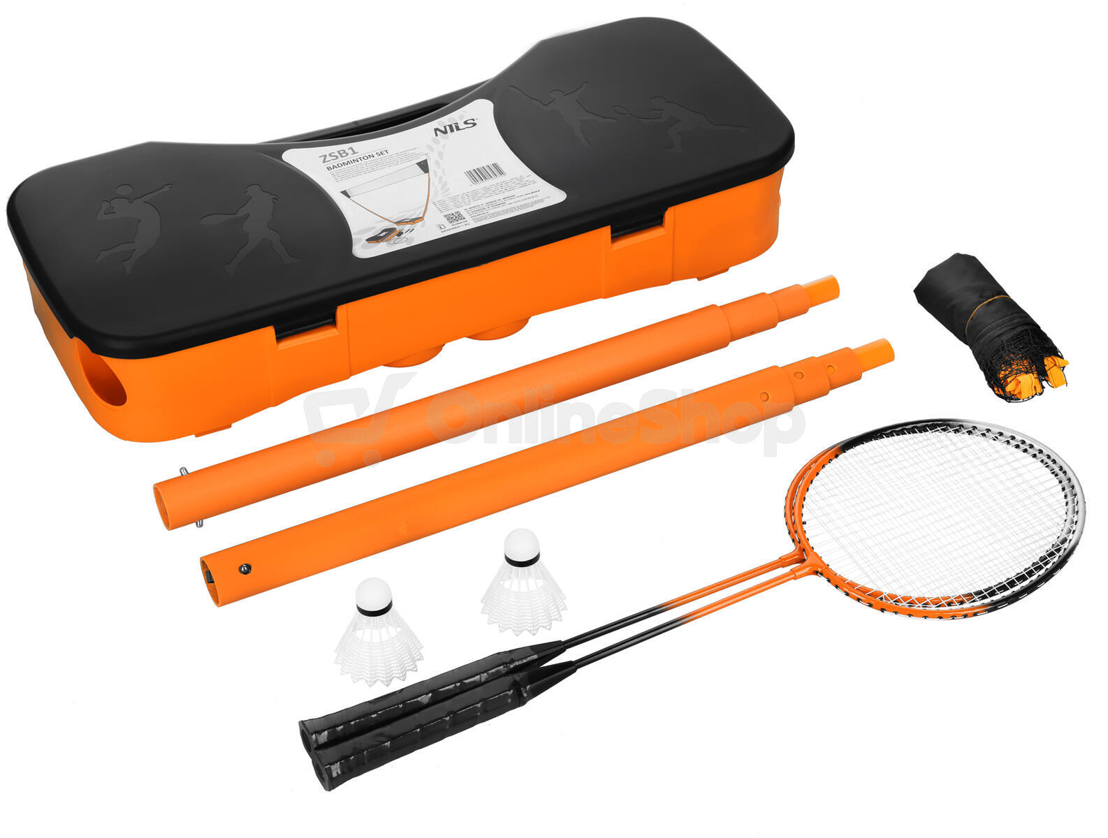 Skládací síť na badminton NILS ZSB-1