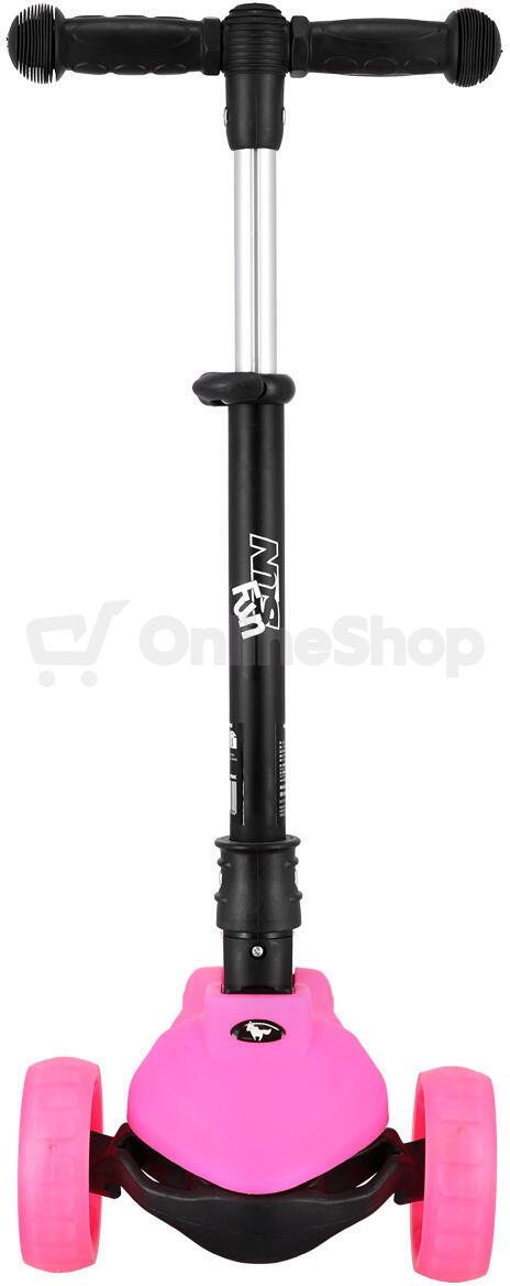 Dětská koloběžka NILS Fun HLB12 2v1 růžová
