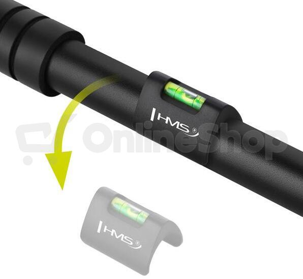 Hrazda do dveří s vodováhou HMS DD301