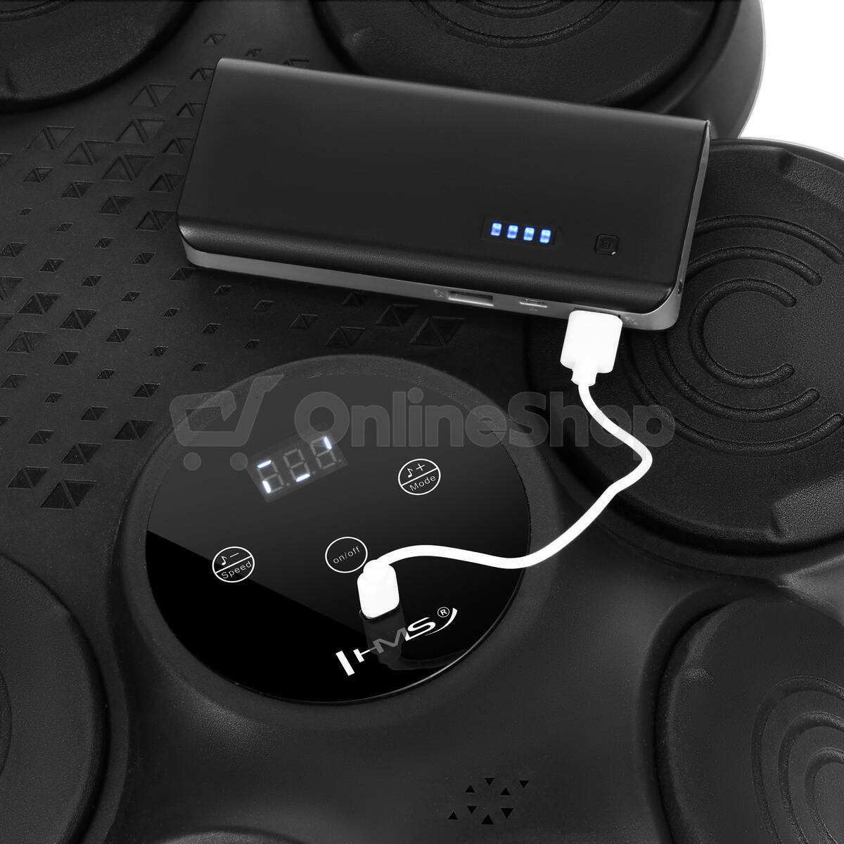 Elektronický boxerský terč HMS TB30 s LED, Bluetooth a rukavicemi (Music Boxing Machine)