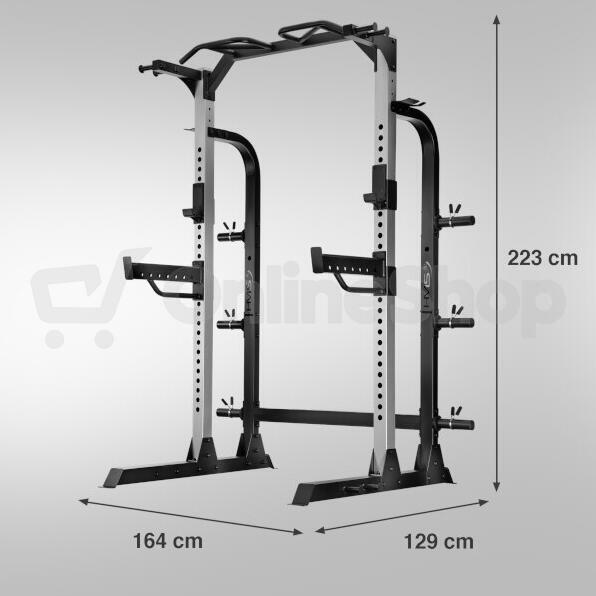 Multifunkční posilovací stojan - Power Rack HMS KLT5432