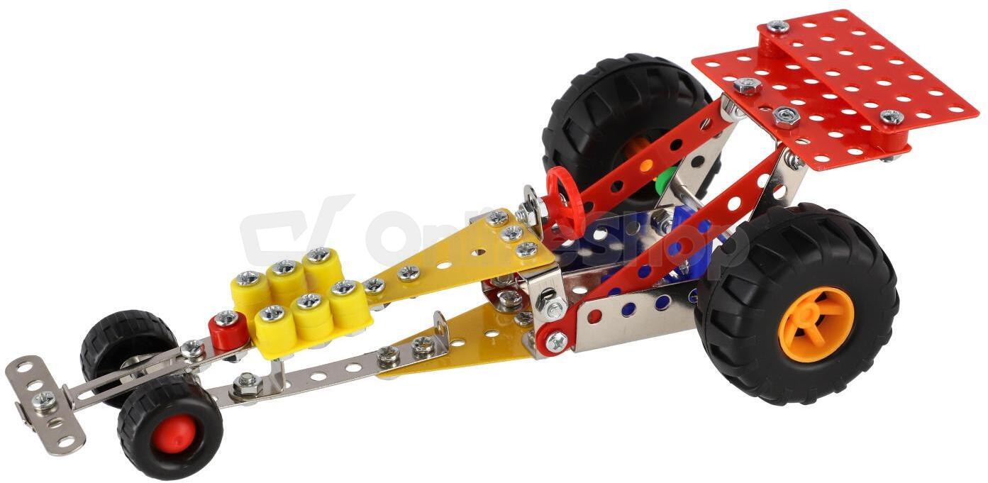 Teddies Stavebnice 5v1 auta 236 dílků v krabici