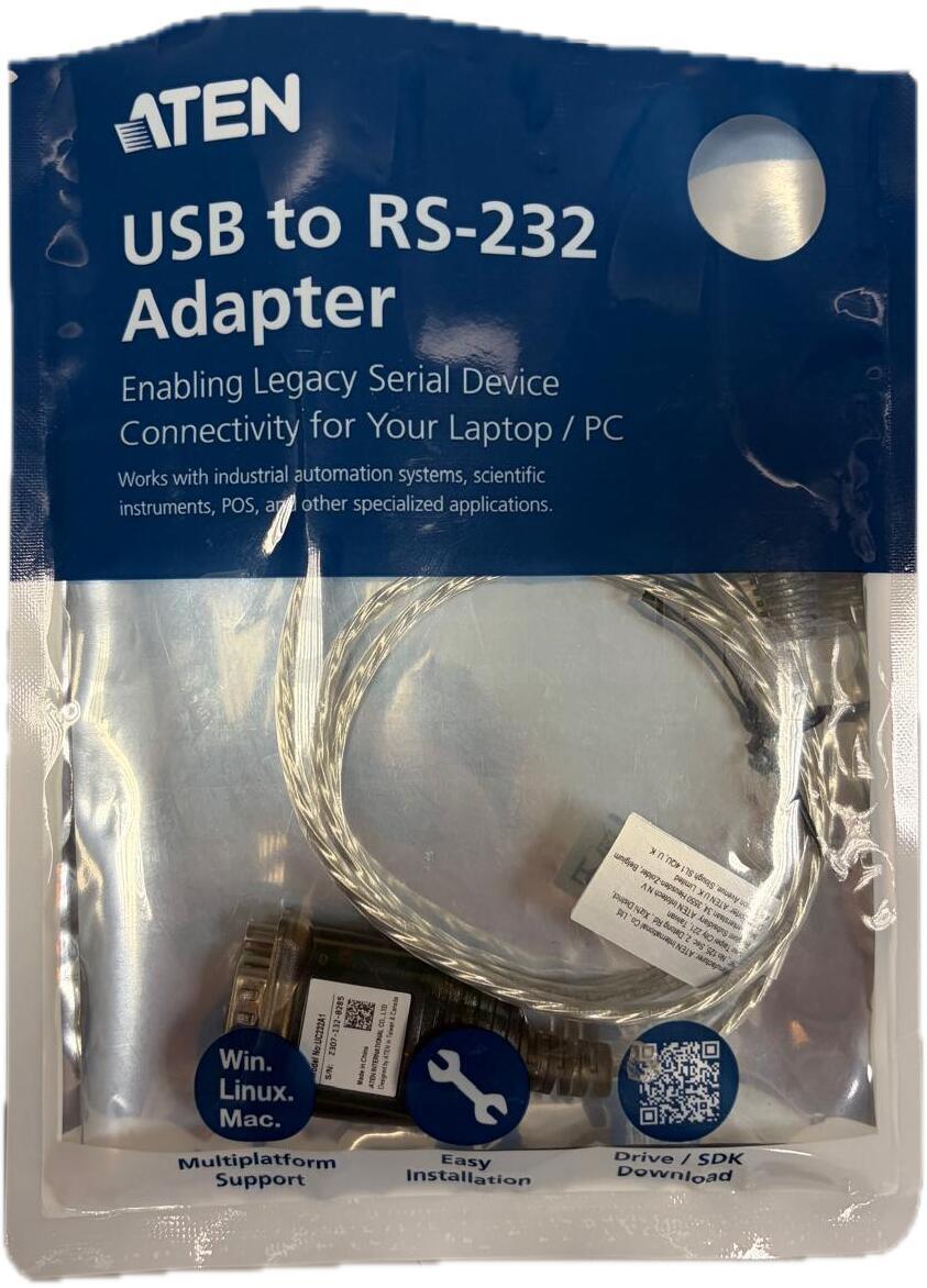 Aten USB - RS 232 převodník 100cm (UC-232A1) | Skutečná fotografie prodávaného kusu