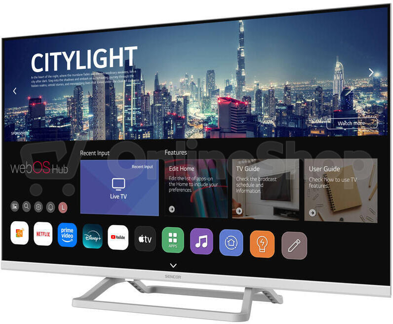 LED televize Sencor SLE 32S841BW