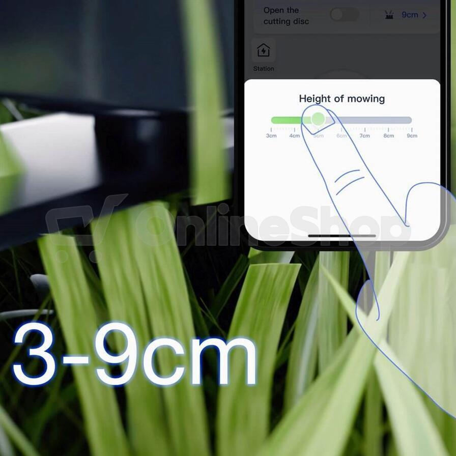 Robotická sekačka Ecovacs GOAT A1600 LiDAR PRO