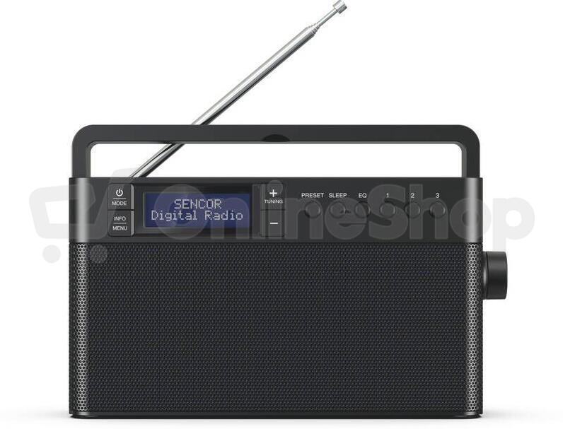 SRD 7810 DAB/FM/BT RÁDIO Sencor