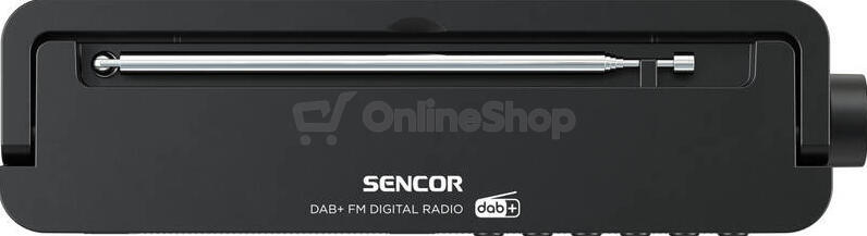 SRD 7810 DAB/FM/BT RÁDIO Sencor