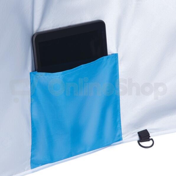 Slunečník NILS Camp NC7822 XL 190 cm modrý