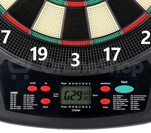 Elektronický terč na šipky NILS Fun TDE03