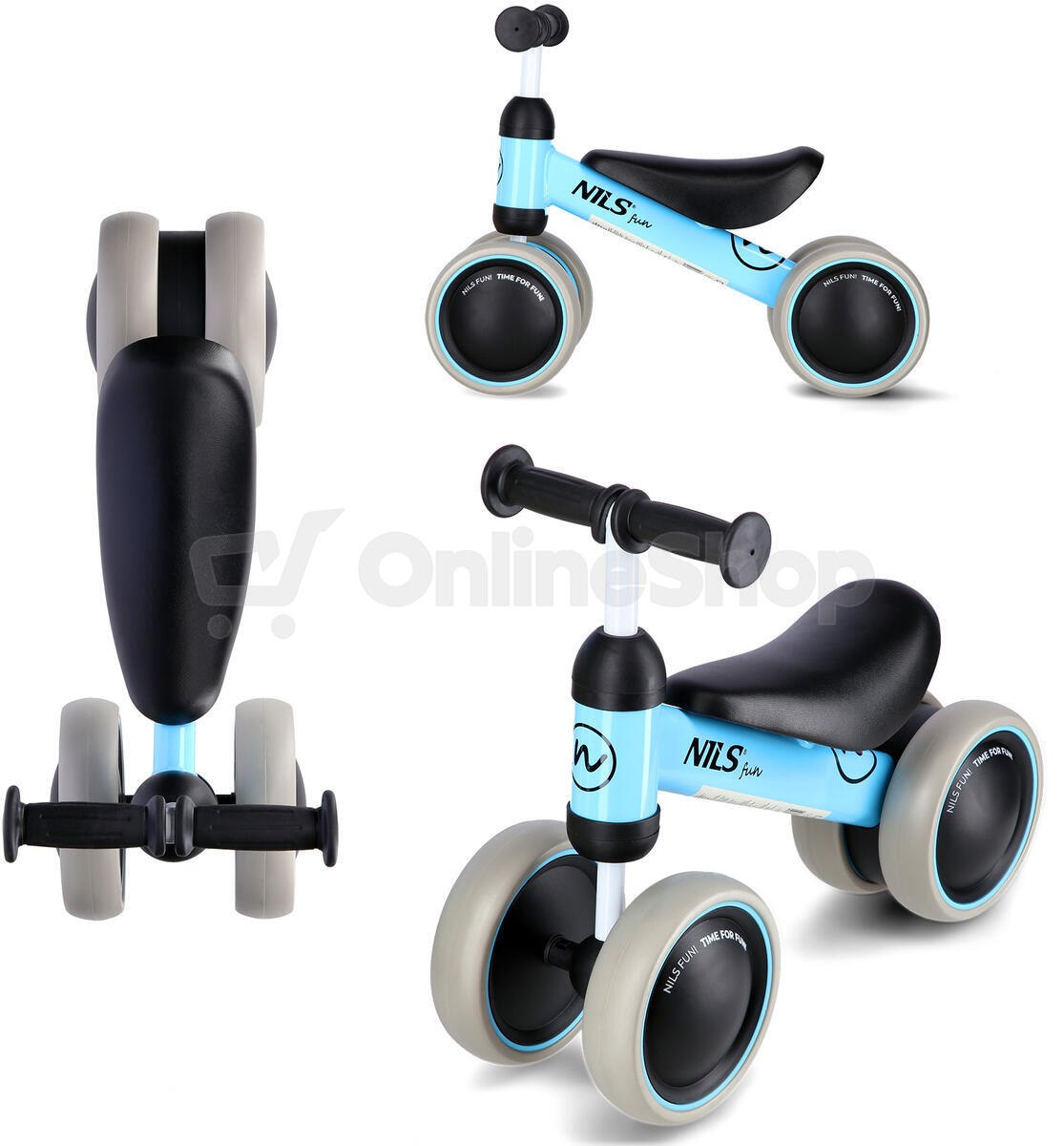 Dětské odrážedlo NILS Fun RB002 modré