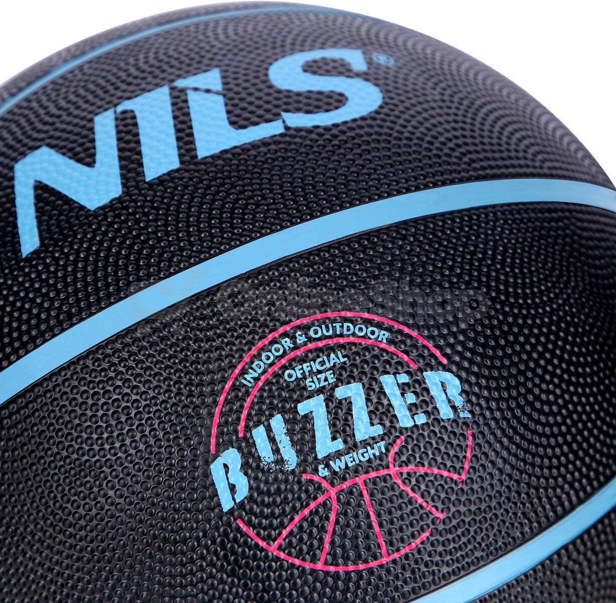 Basketbalový míč NILS NPK271 Buzzer 7 černý