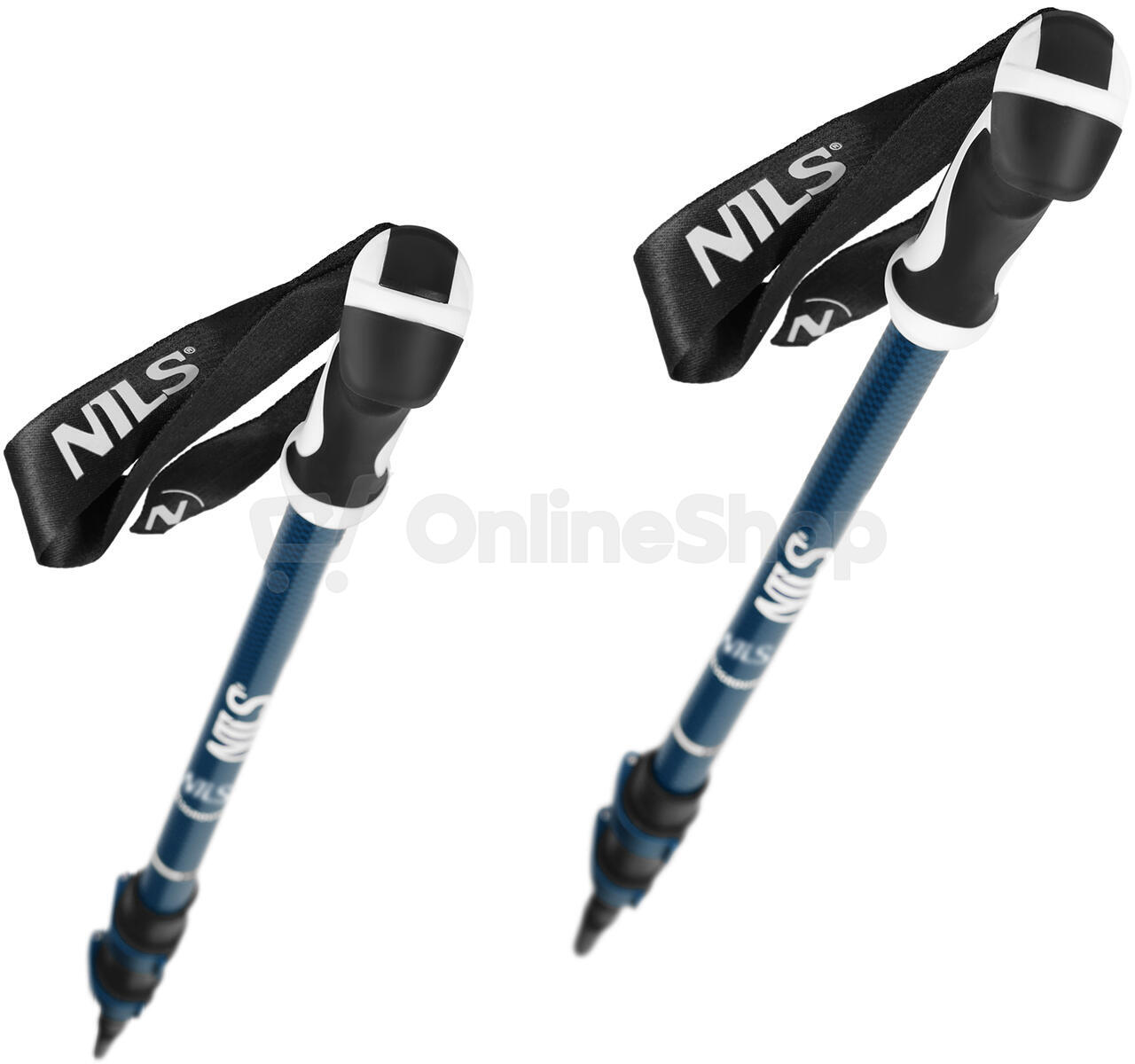 Trekingové hole NILS TK8601 modré