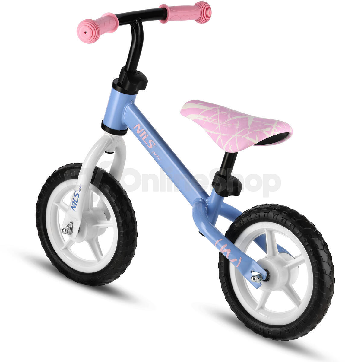Dětské odrážedlo NILS Fun RB134 10" modré