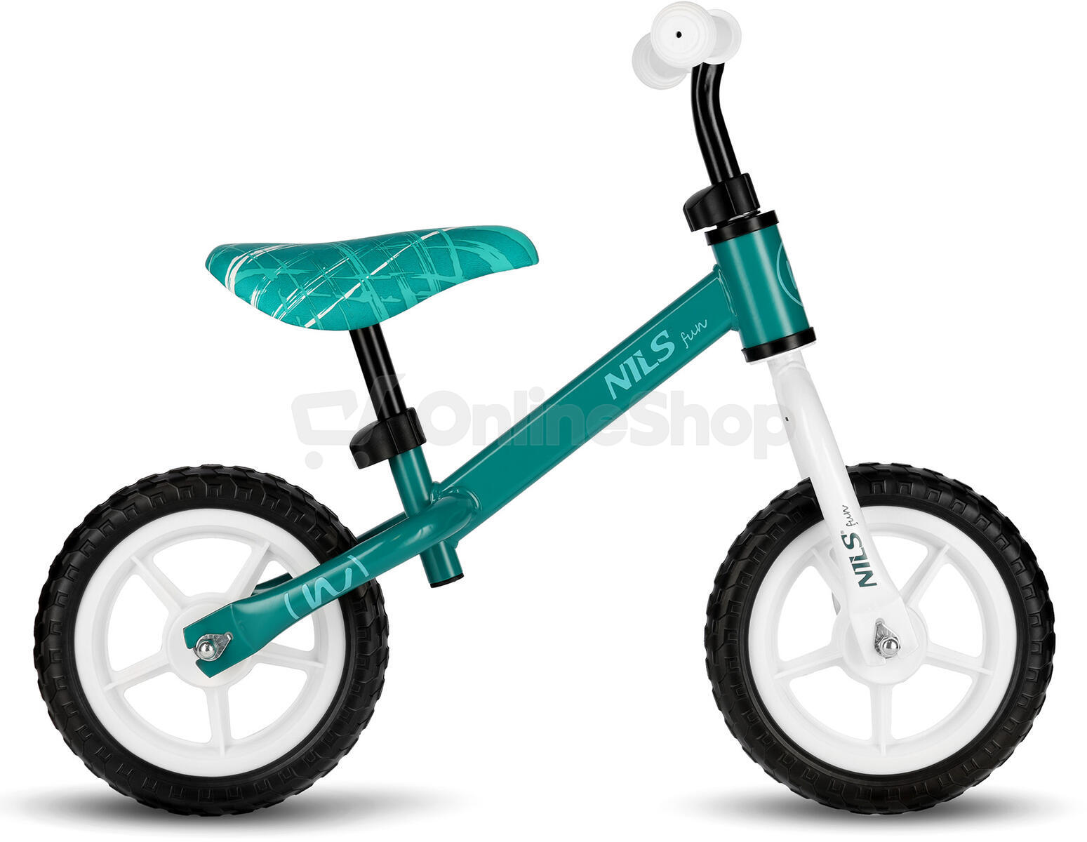 Dětské odrážedlo NILS Fun RB134 10" zelené