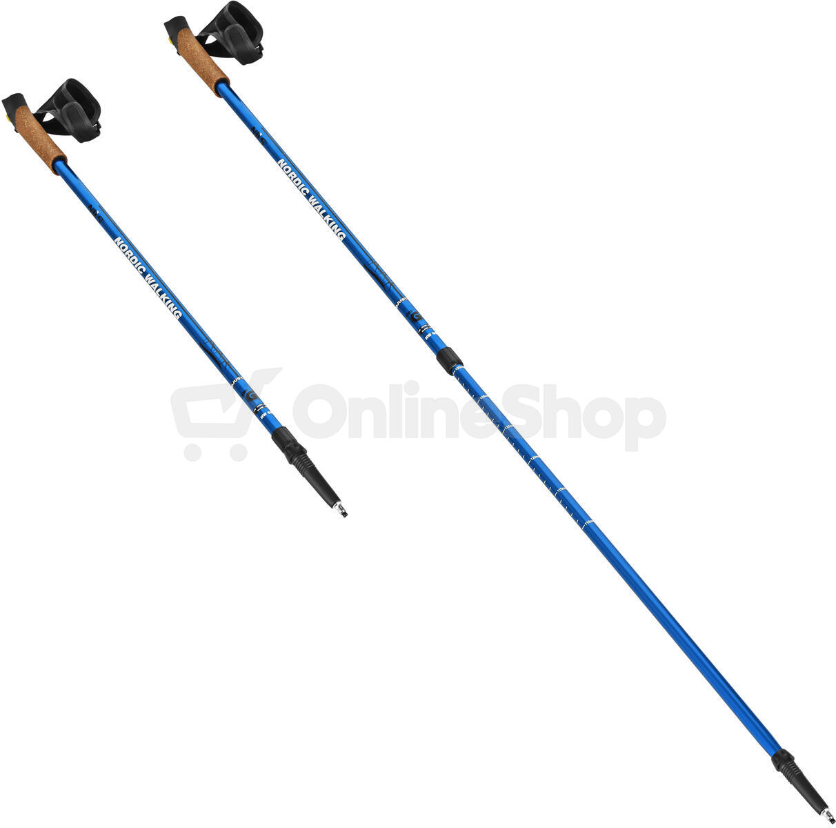 Nordic walking hole NILS EXTREME NW607 modré