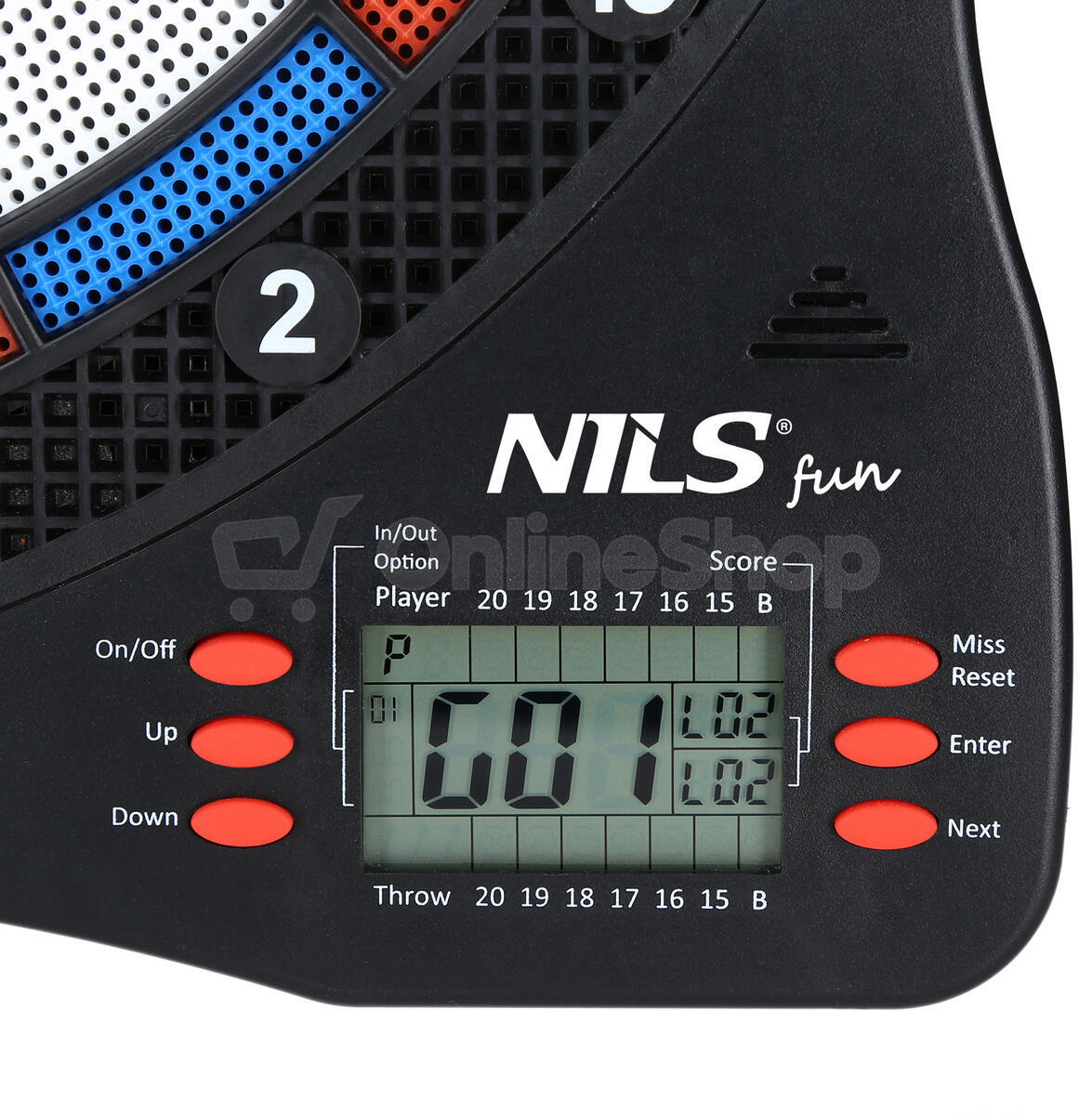 Elektronický terč na šipky NILS Fun TDE01