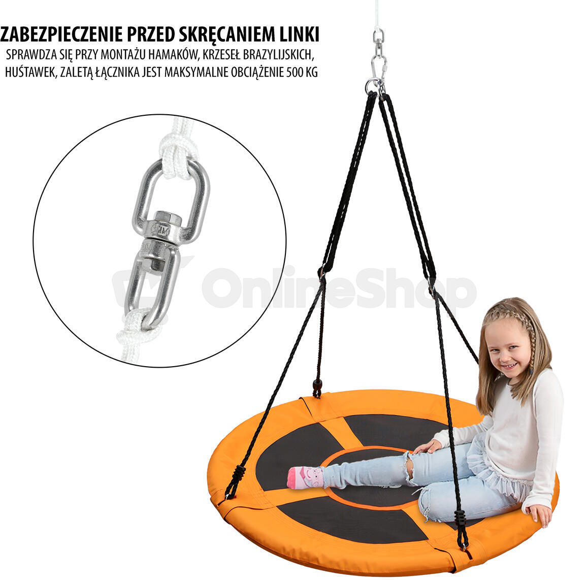 Otočné oko k houpačkám NILS Camp NB5041