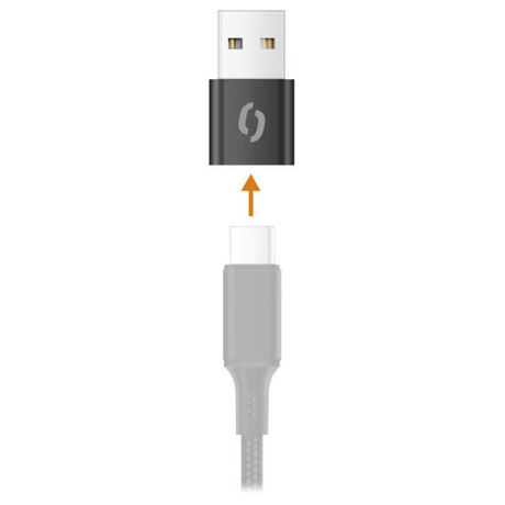 Adaptér Aligator PREMIUM USB-A/USB-C