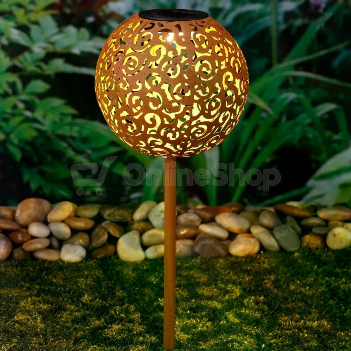 LED Solární zápich Ornament