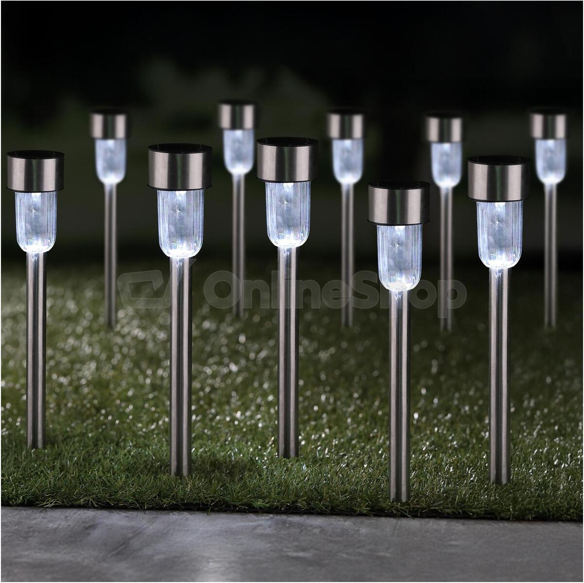 Sada 10x LED Solární lampa