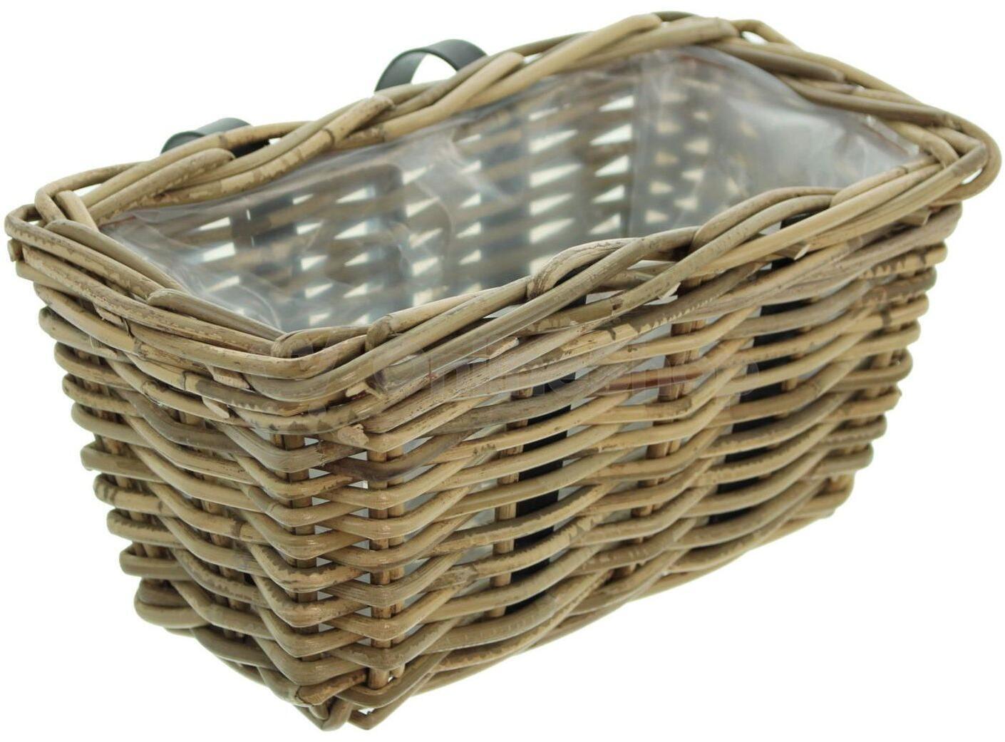 Proutěný květináč Rattan, malý