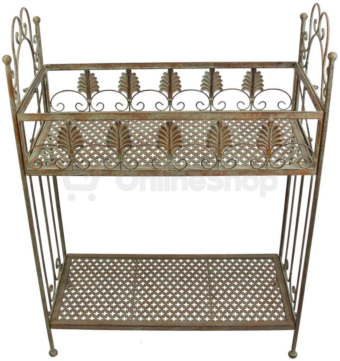 Kovový regál Antik