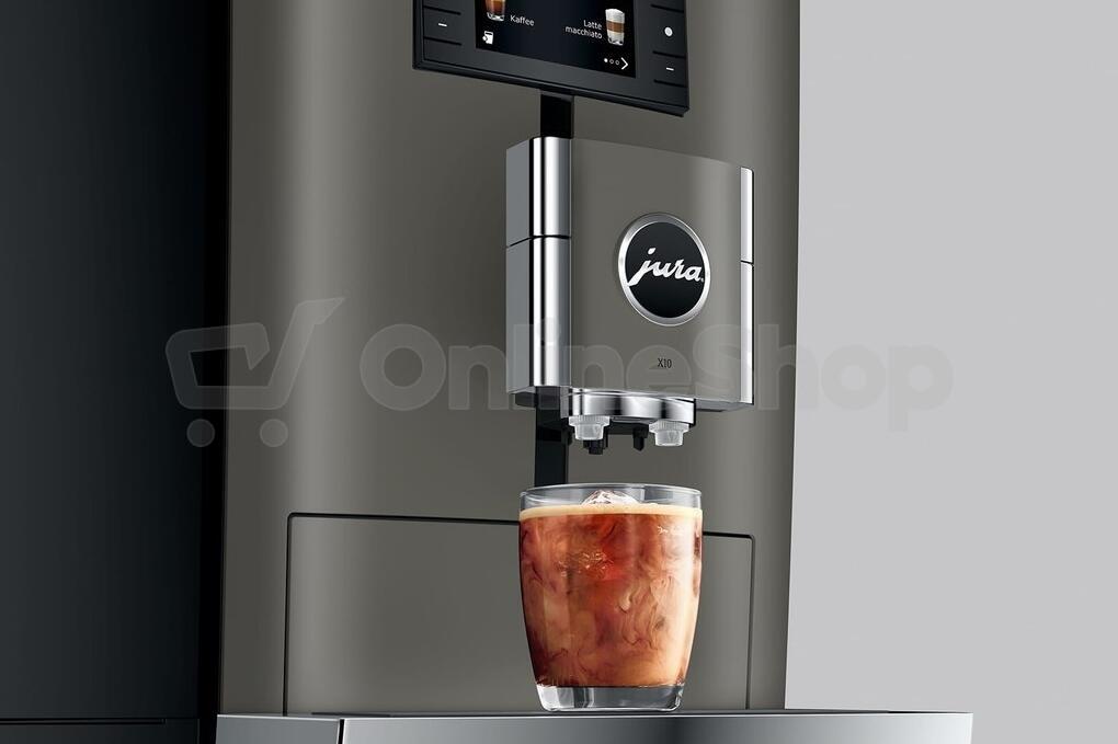 Kávovar Jura X10 Dark Inox