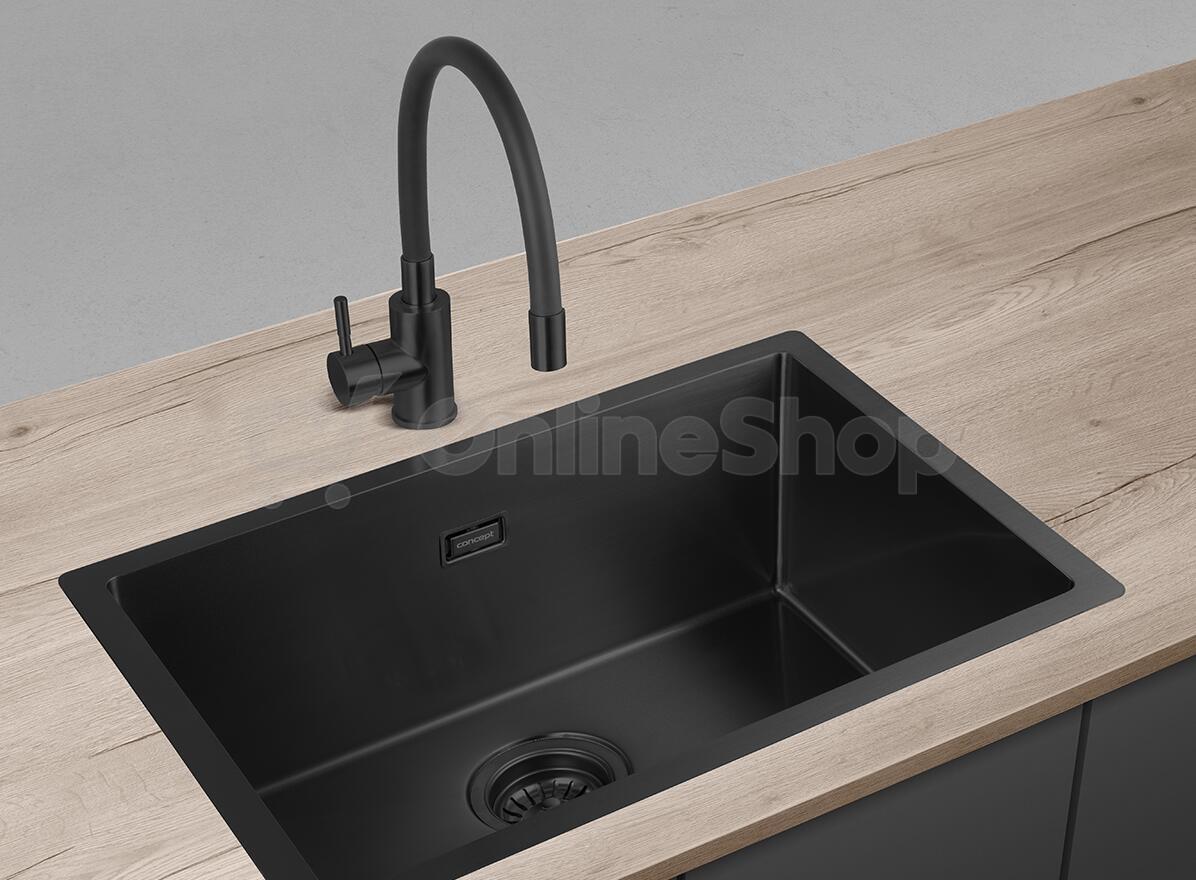 Dřezová baterie s hadicí Concept BDC7138mb